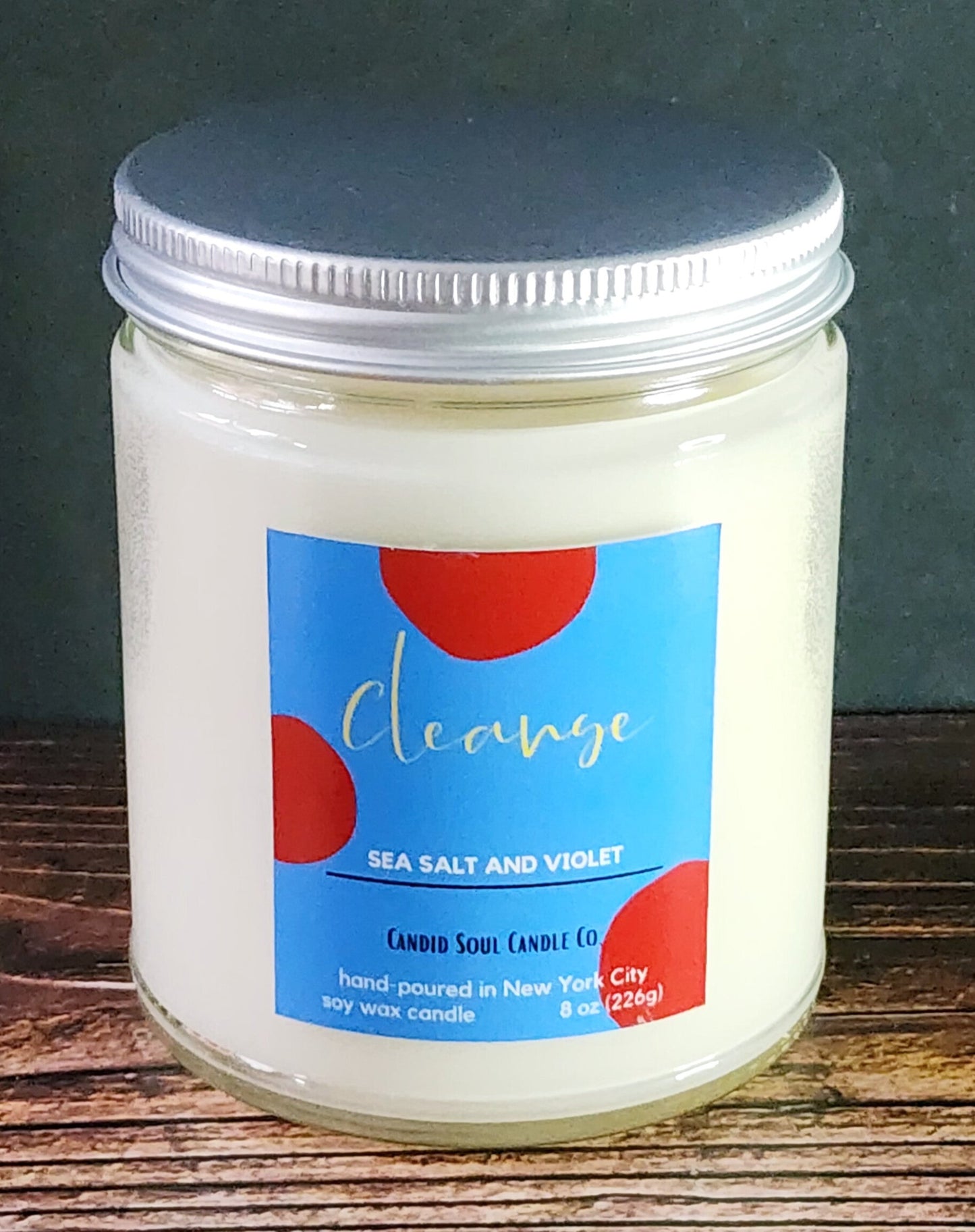 Scented Soy Wax Candle