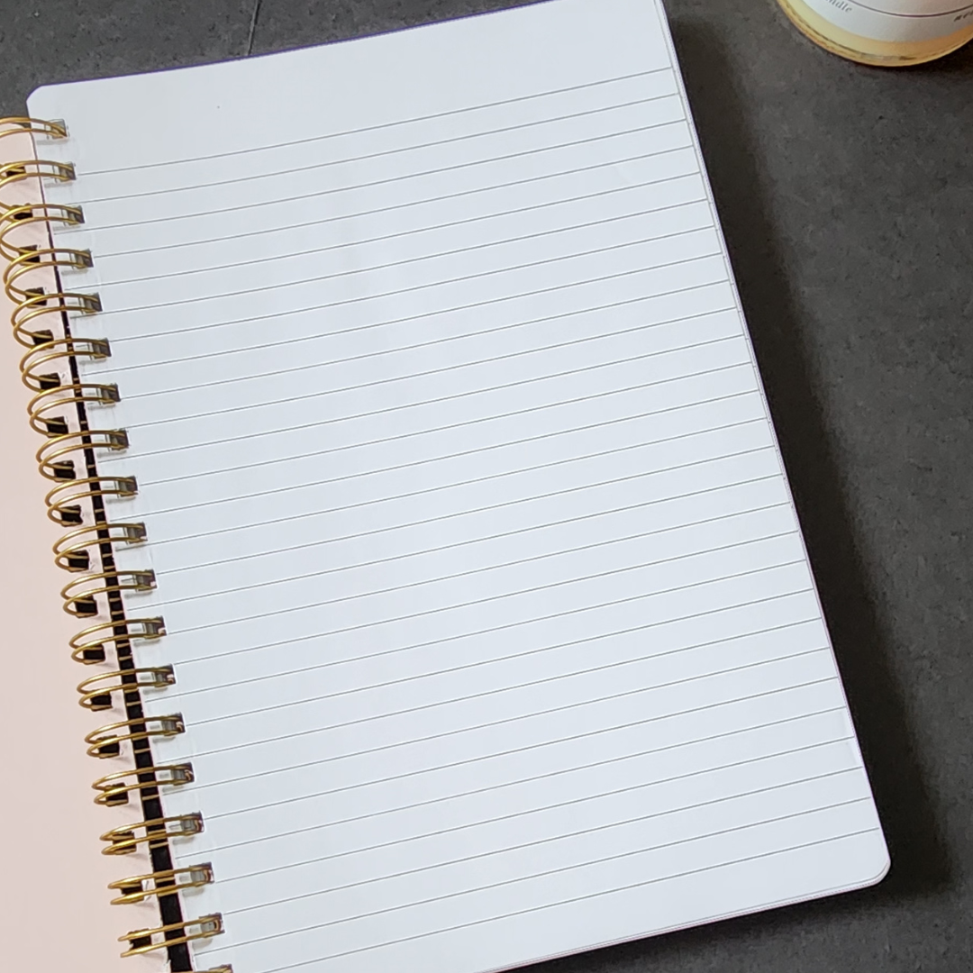 Journal: Floral Metallic