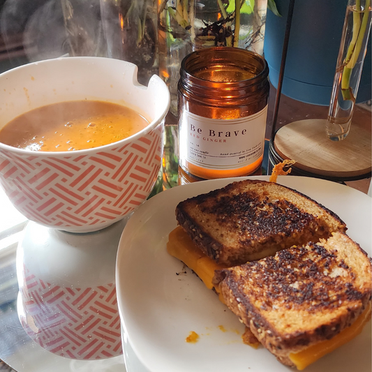Home Cooked: My Favorite Grilled Cheese and Tomato Soup Recipe