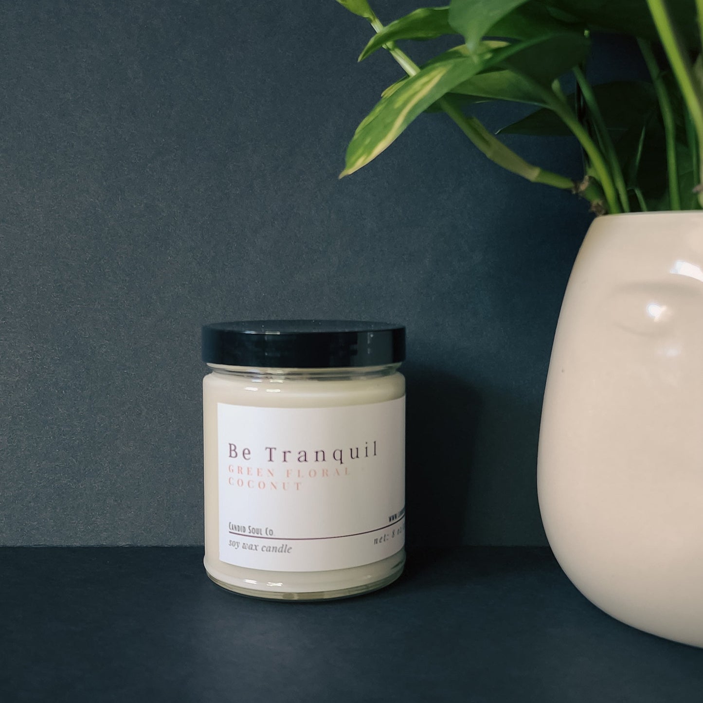 BE TRANQUIL | Coconut + Green Floral