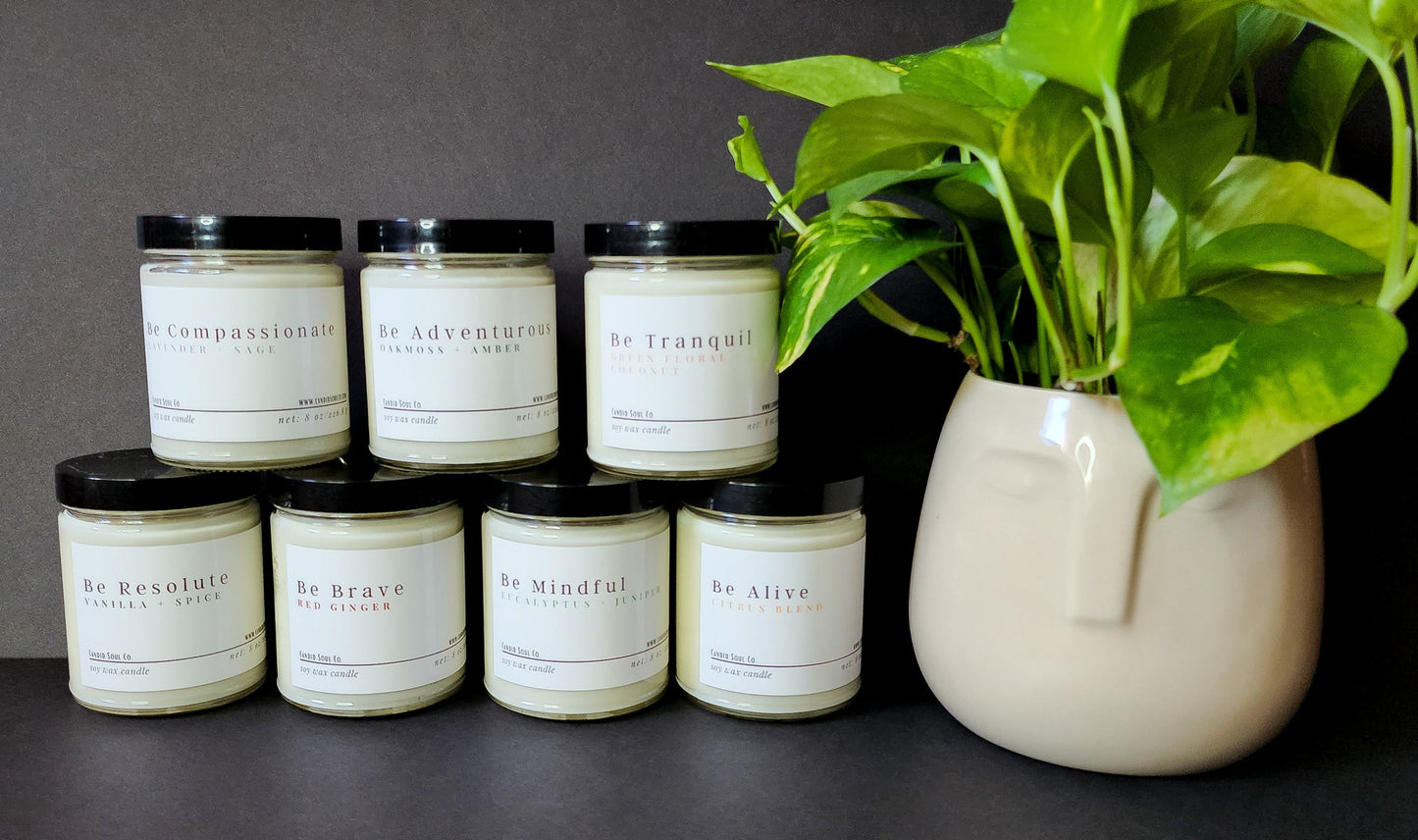 Candid Soul Candle Soy Wax Collection